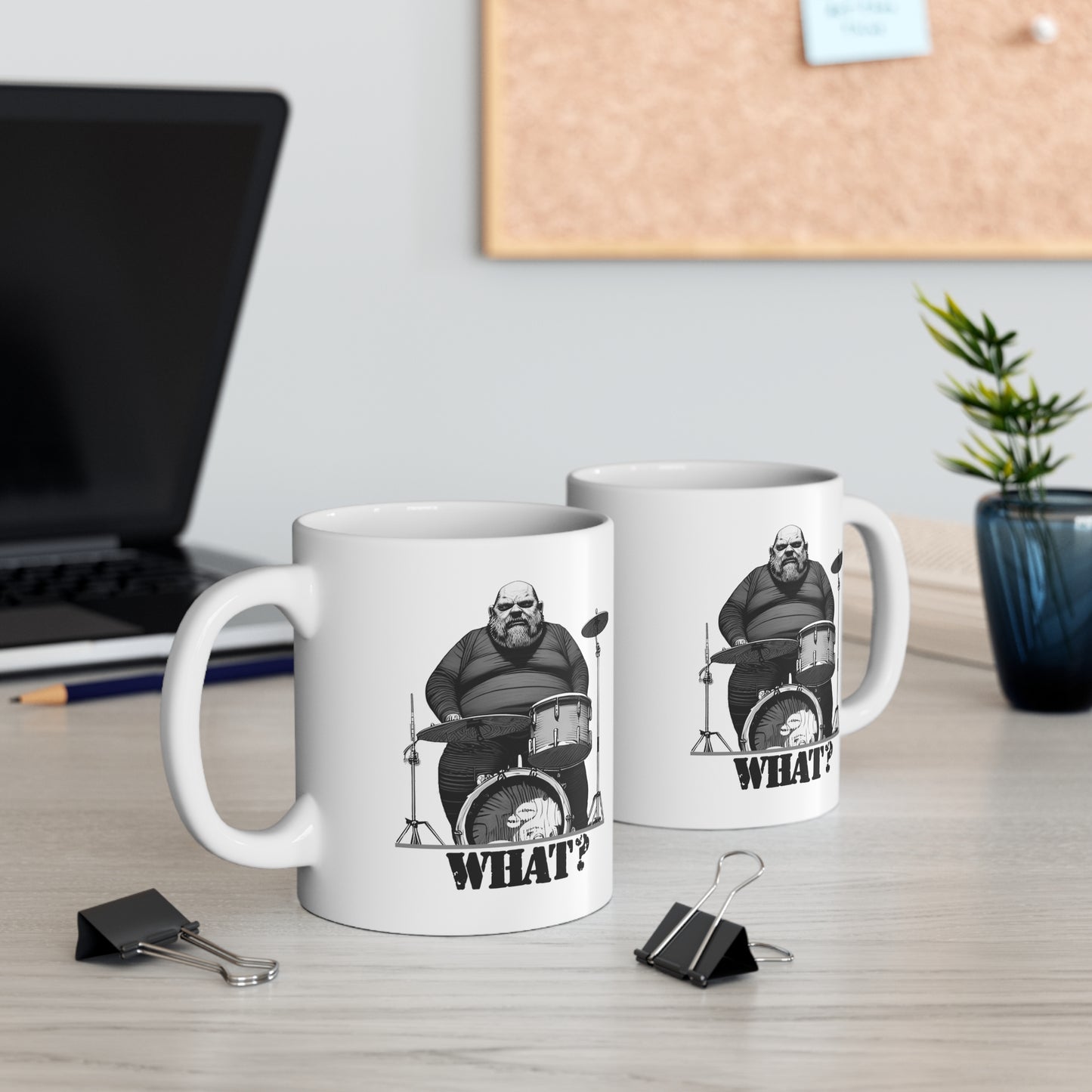 Music Pro Mug-Angry Drummer