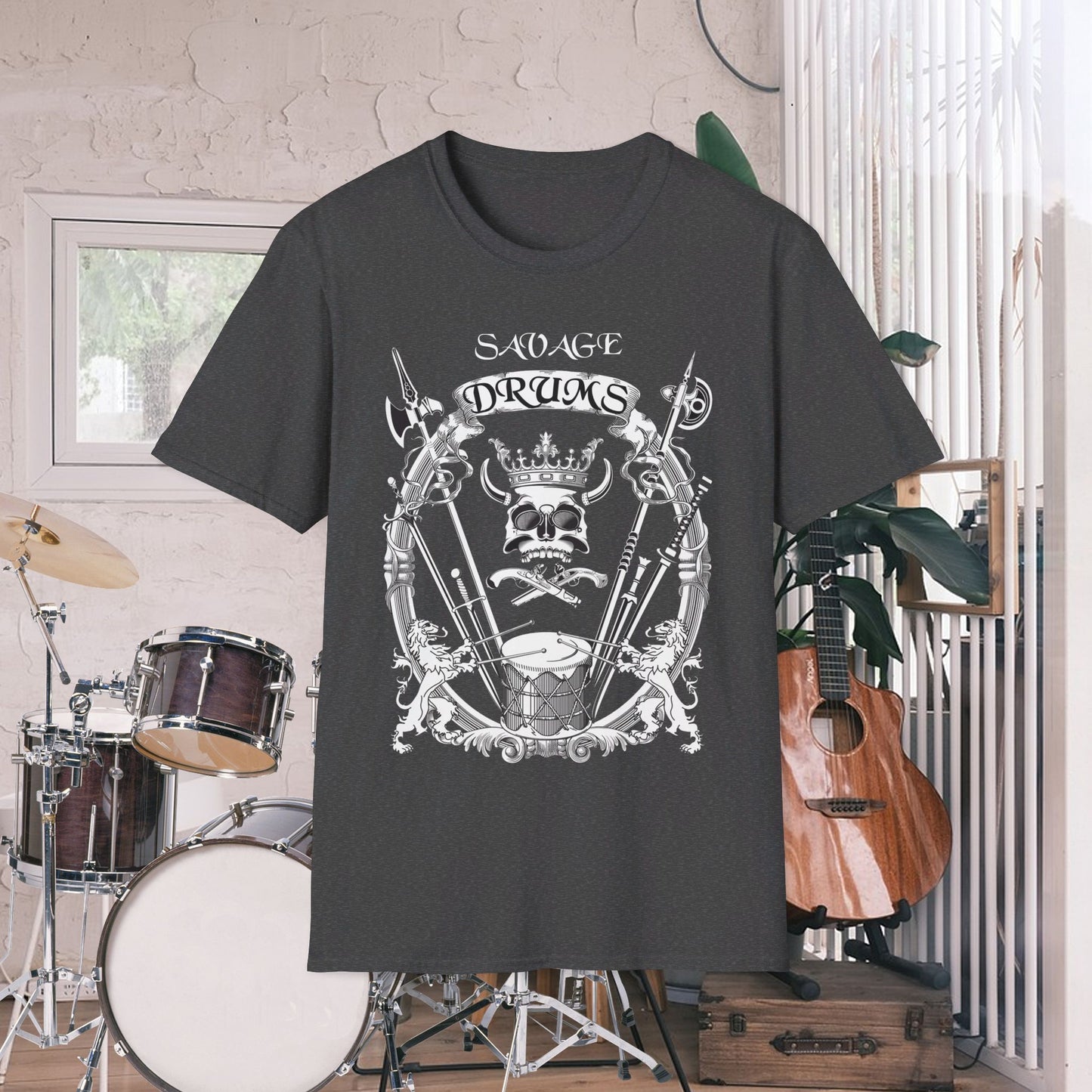 Tshirt-Savage Drums