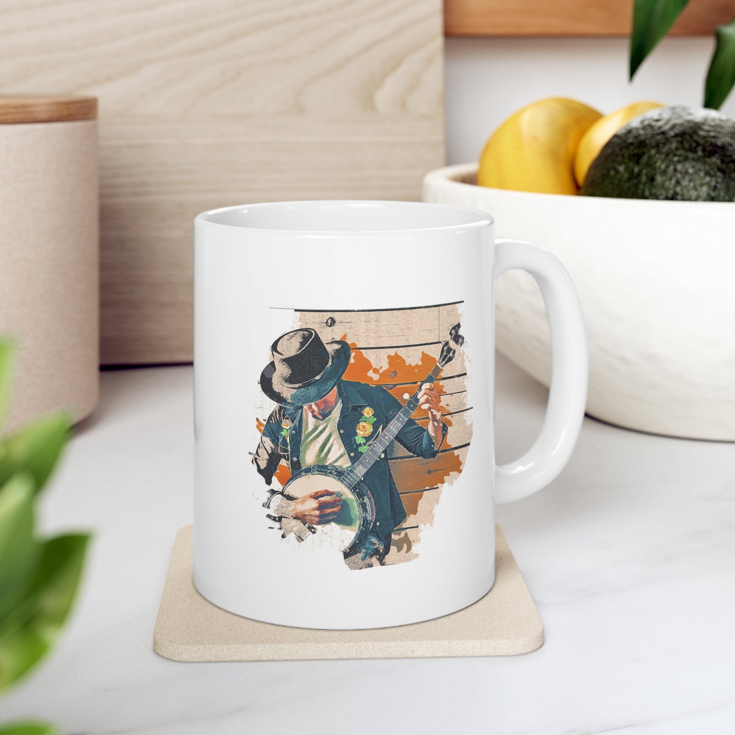 Music Pro Mug-Banjo Player