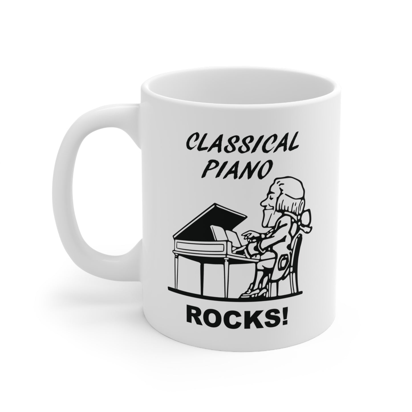 Music Pro Mug-Classical Piano Rocks