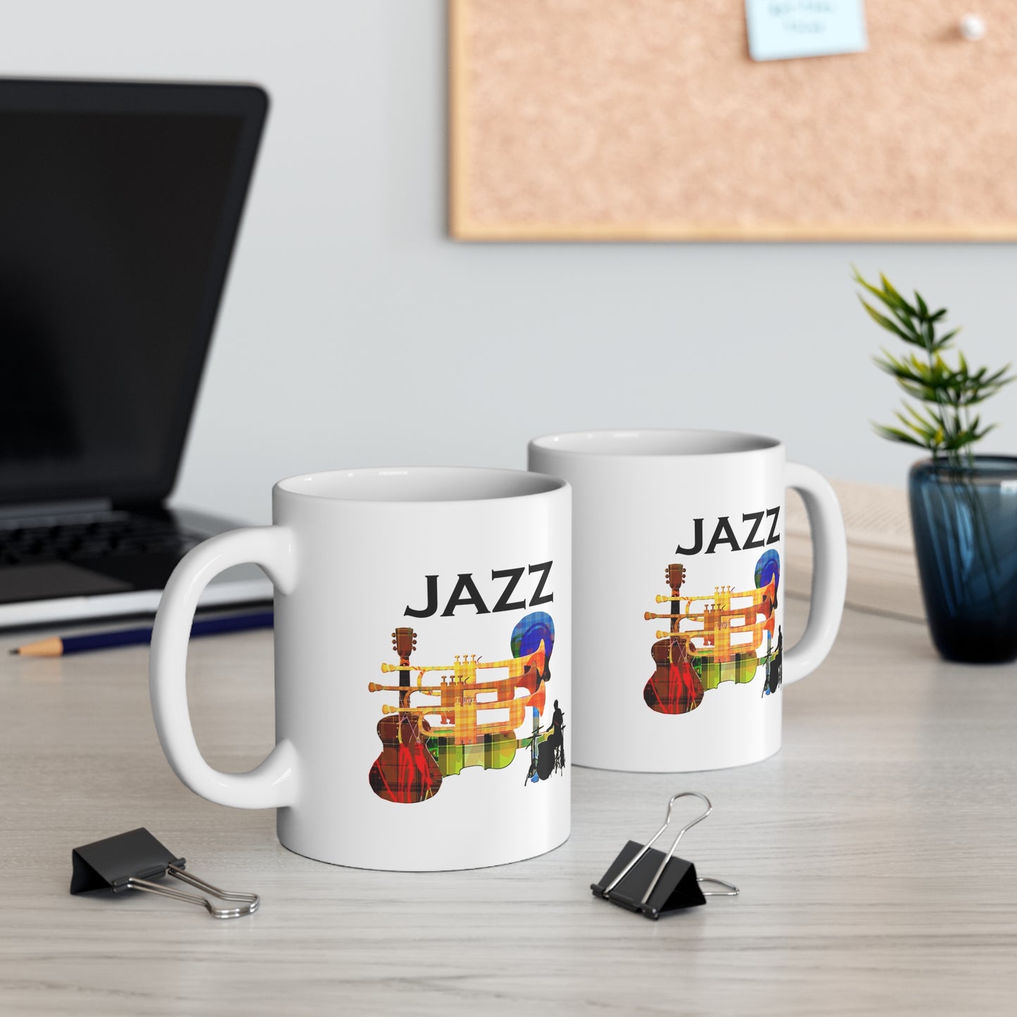 Music Pro Mug- Jazz Colorful