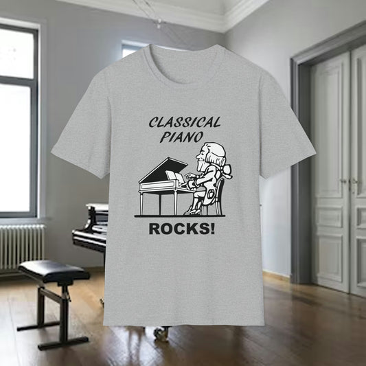 TShirt-Classical Piano Rocks