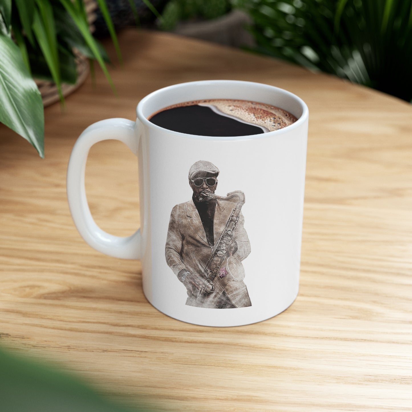 Music Pro Mug-Sax Player Smooth