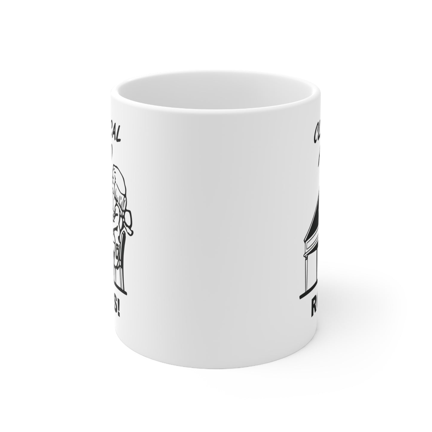 Music Pro Mug-Classical Piano Rocks