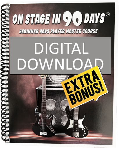 ON STAGE IN 90 DAYS BASS PLAYER MASTER COURSE DIGITAL DOWNLOAD