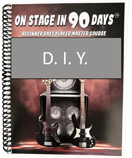 ON STAGE IN 90 DAYS BASS PLAYER MASTER COURSE COIL BOUND & PRINTED