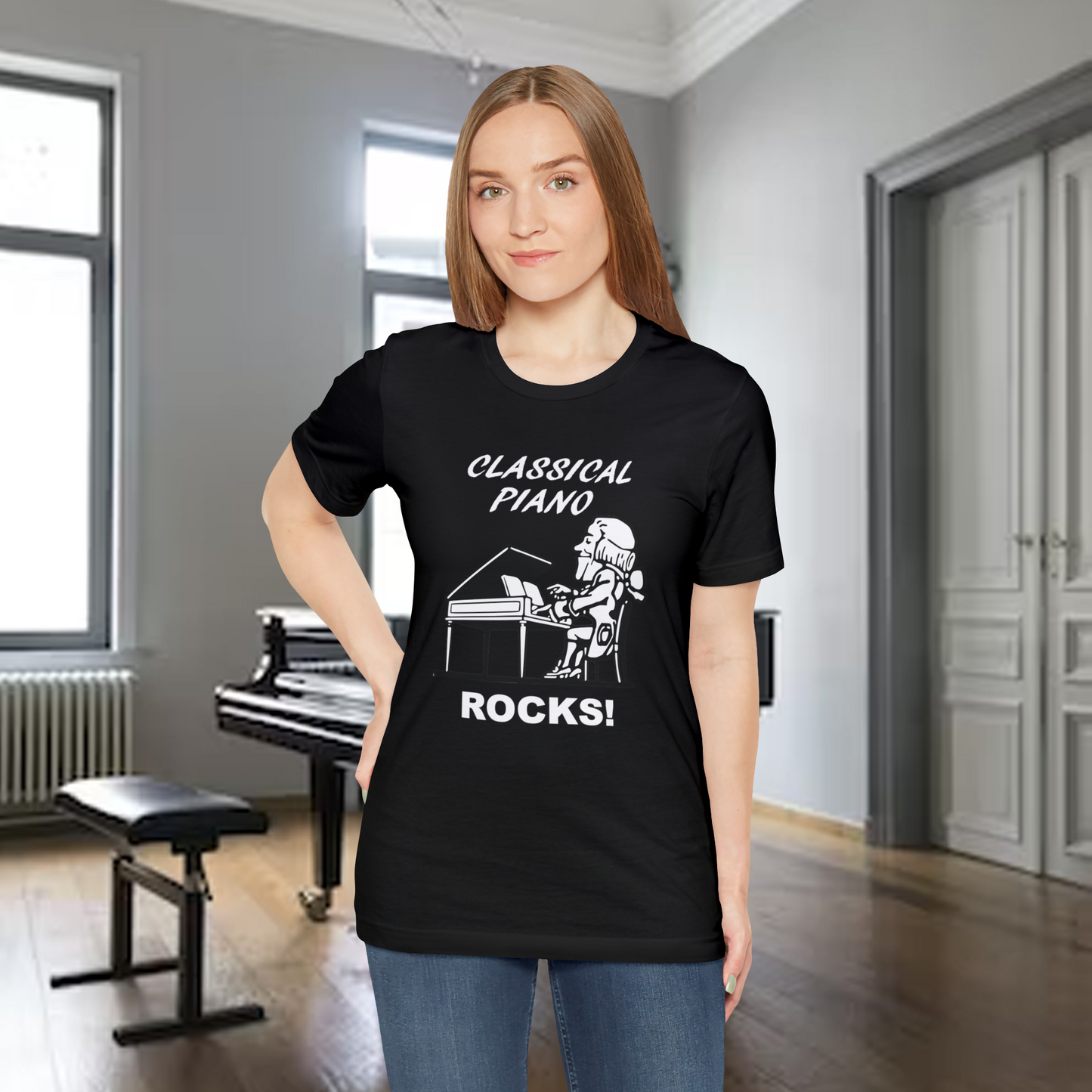 TShirt-Classical Piano Rocks