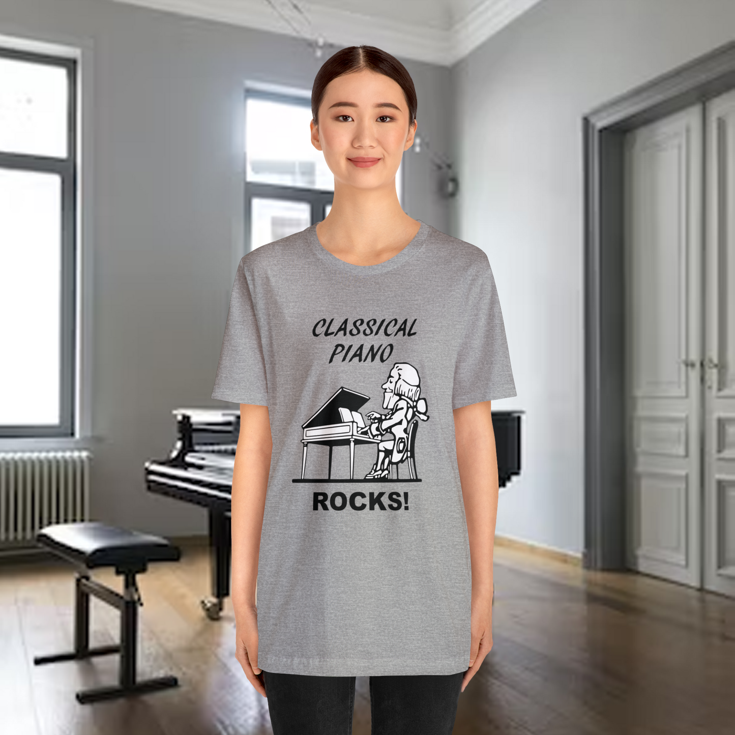 TShirt-Classical Piano Rocks