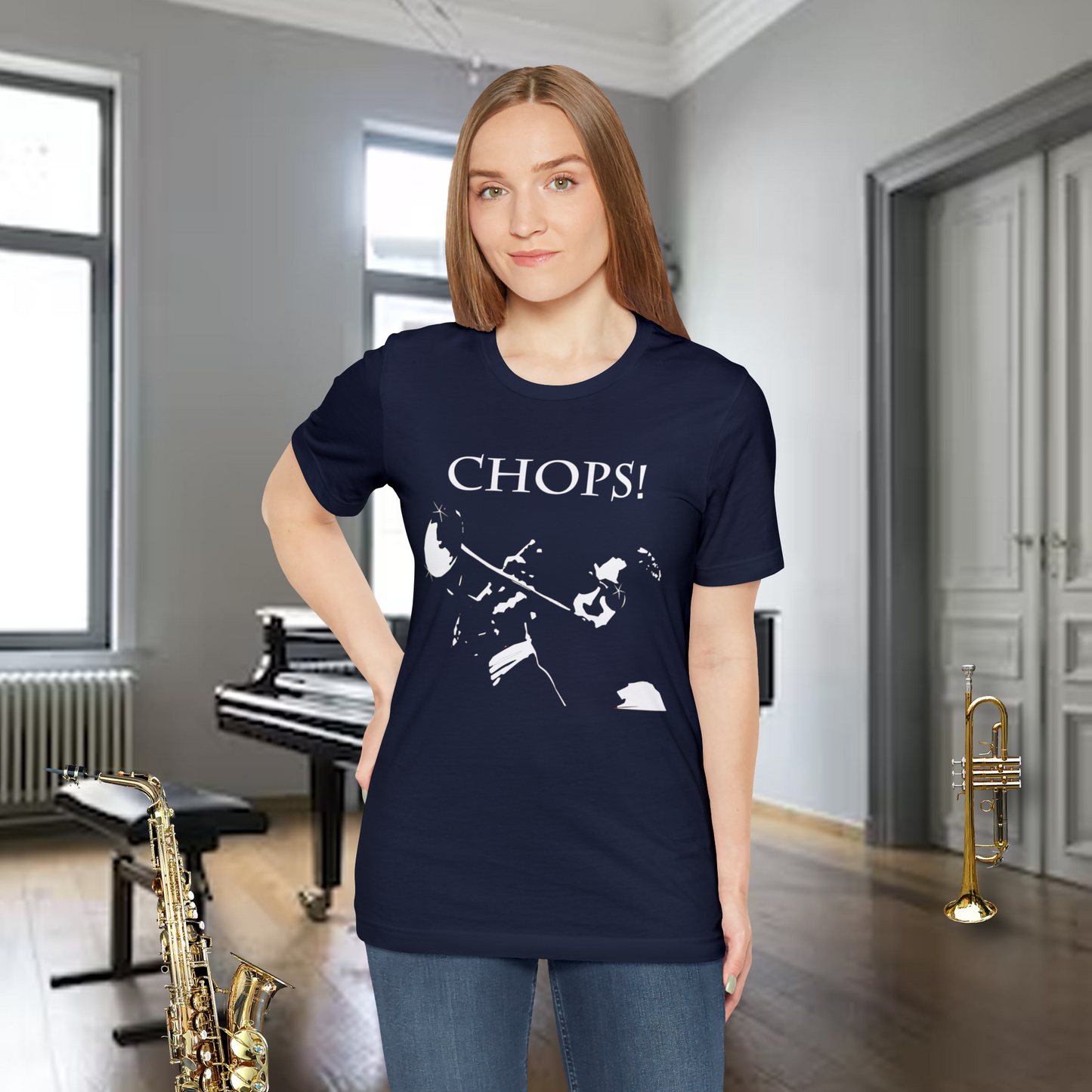 Tshirt-Trumpet: Chops