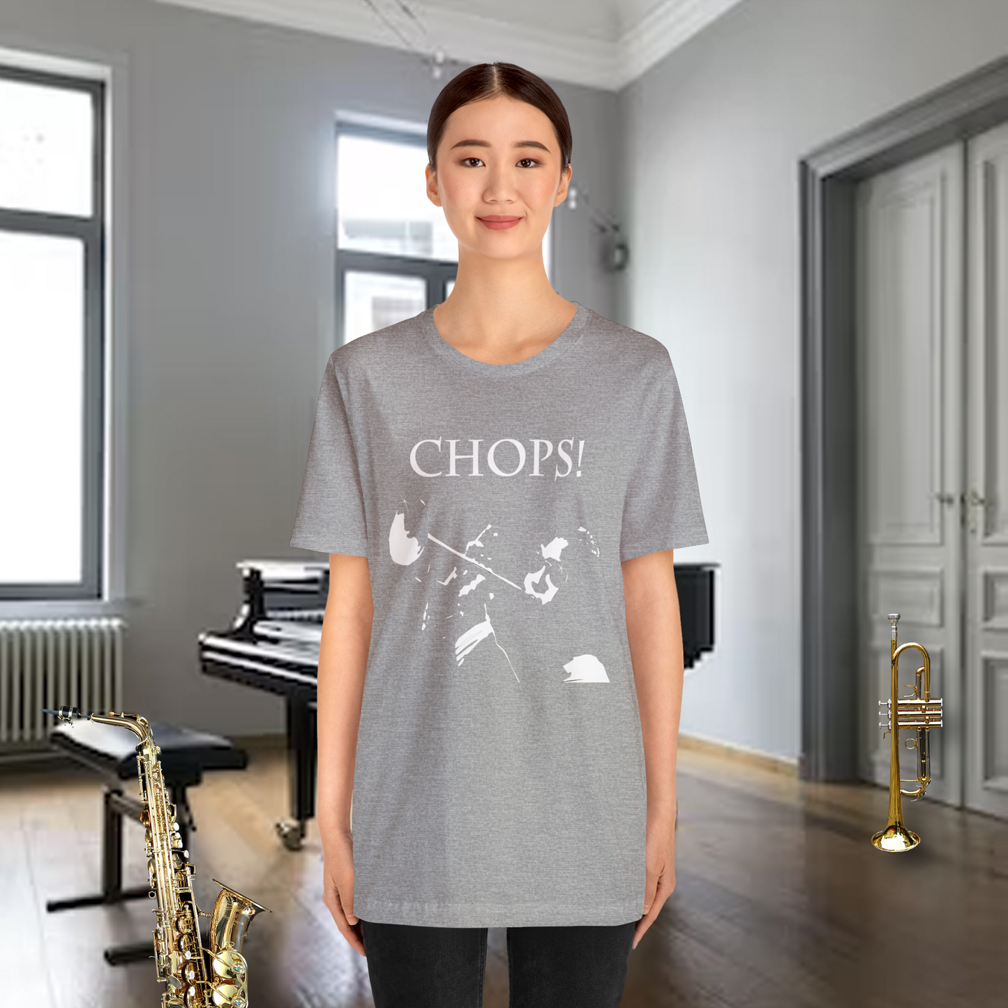 Tshirt-Trumpet: Chops